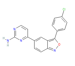 2D structure of the orthosteric ligand