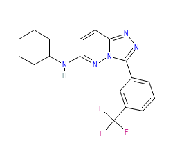 2D structure of the orthosteric ligand