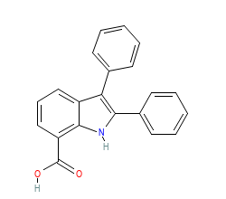 2D structure of the orthosteric ligand