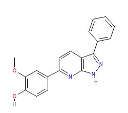 2D structure of the orthosteric ligand