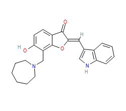 2D structure of the orthosteric ligand