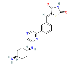 2D structure of the orthosteric ligand