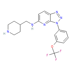 2D structure of the orthosteric ligand