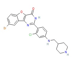 2D structure of the orthosteric ligand