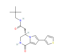 2D structure of the orthosteric ligand