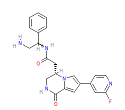 2D structure of the orthosteric ligand