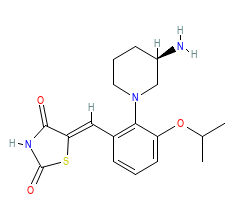 2D structure of the orthosteric ligand