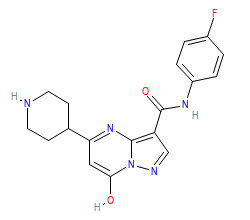 2D structure of the orthosteric ligand
