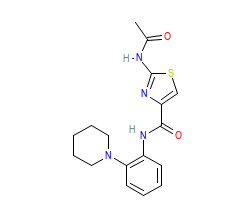 2D structure of the orthosteric ligand
