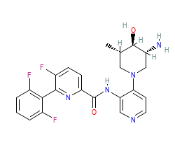 2D structure of the orthosteric ligand