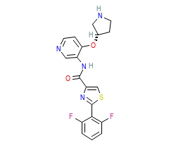 2D structure of the orthosteric ligand