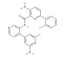 2D structure of the orthosteric ligand