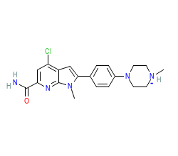 2D structure of the orthosteric ligand