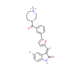 2D structure of the orthosteric ligand
