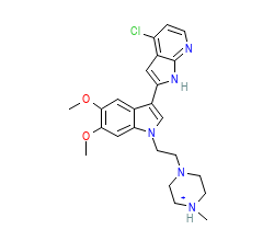 2D structure of the orthosteric ligand