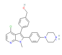 2D structure of the orthosteric ligand