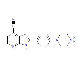 2D structure of the orthosteric ligand