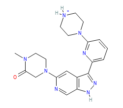 2D structure of the orthosteric ligand