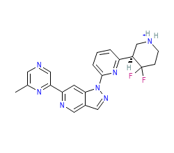 2D structure of the orthosteric ligand