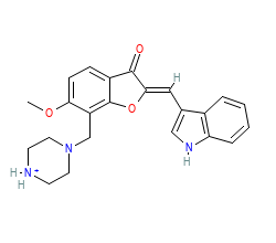 2D structure of the orthosteric ligand