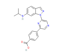 2D structure of the orthosteric ligand