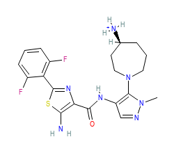 2D structure of the orthosteric ligand