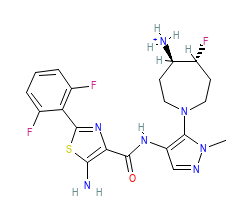 2D structure of the orthosteric ligand