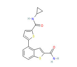 2D structure of the orthosteric ligand