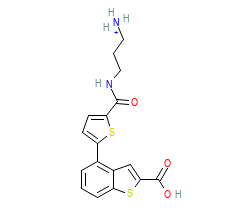 2D structure of the orthosteric ligand