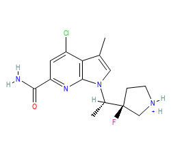2D structure of the orthosteric ligand