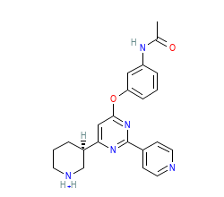 2D structure of the orthosteric ligand