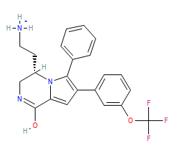 2D structure of the orthosteric ligand