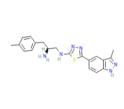 2D structure of the orthosteric ligand