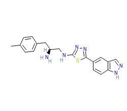 2D structure of the orthosteric ligand