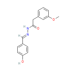 2D structure of the orthosteric ligand