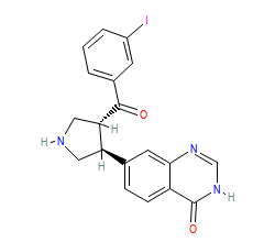 2D structure of the orthosteric ligand