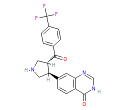 2D structure of the orthosteric ligand