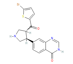 2D structure of the orthosteric ligand