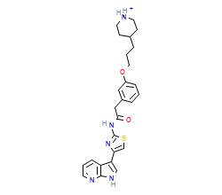2D structure of the orthosteric ligand