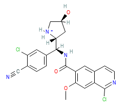 2D structure of the orthosteric ligand