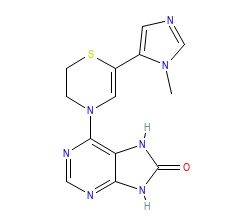 2D structure of the orthosteric ligand