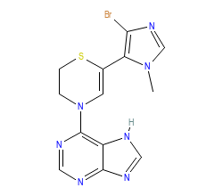 2D structure of the orthosteric ligand