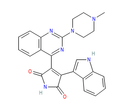 2D structure of the orthosteric ligand