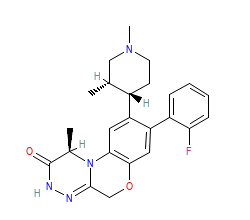 2D structure of the orthosteric ligand