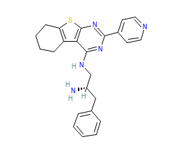 2D structure of the orthosteric ligand