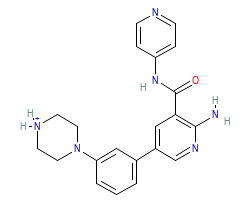 2D structure of the orthosteric ligand