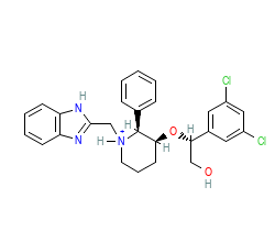2D structure of the allostericligand