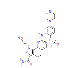 2D structure of the orthosteric ligand