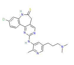 2D structure of the orthosteric ligand