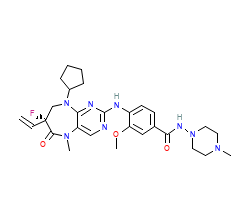 2D structure of the orthosteric ligand